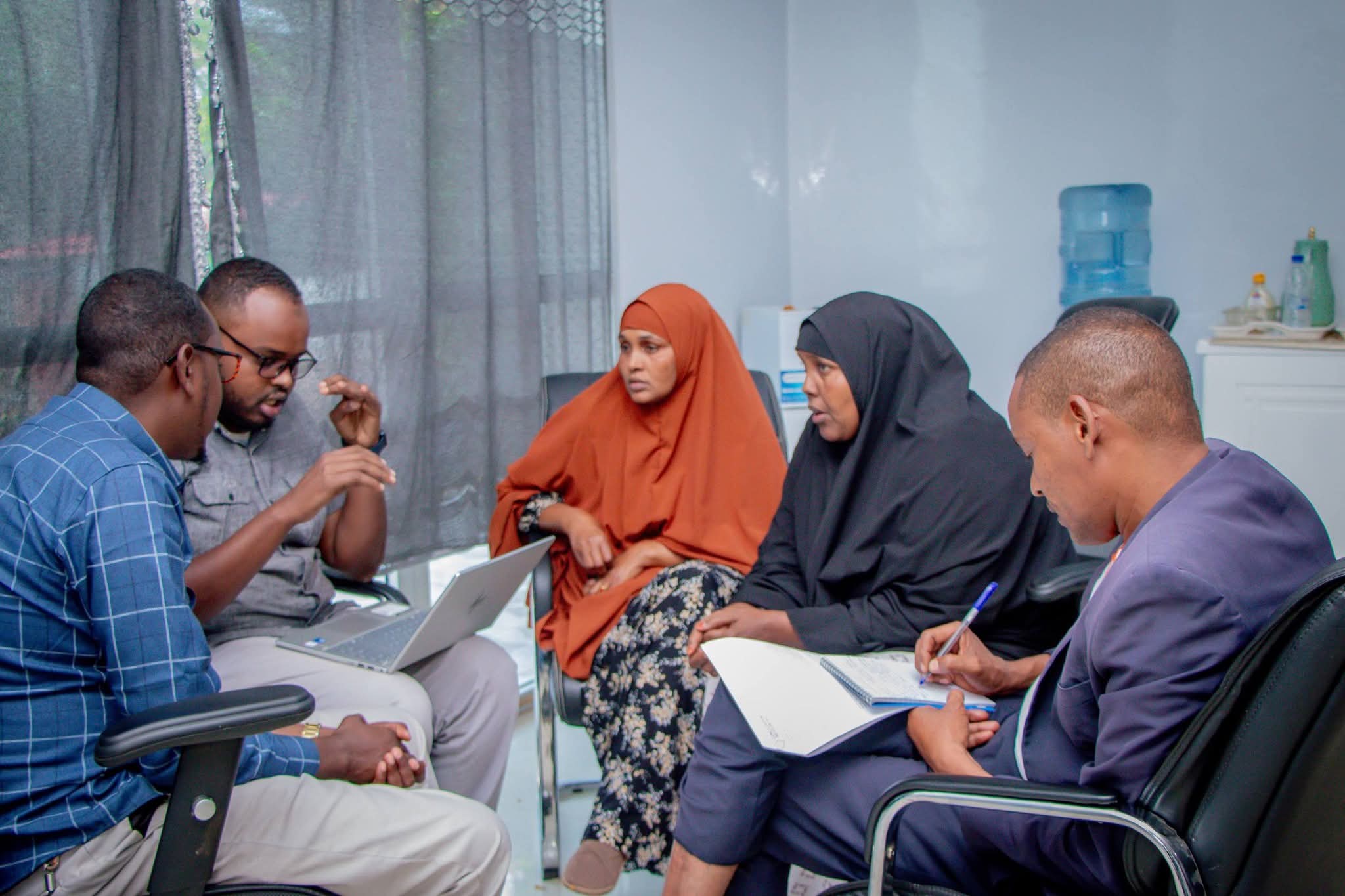 Magazine editorial workshop with Somali Region Victims Network